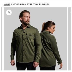 Woodsman Stretchy Flannel